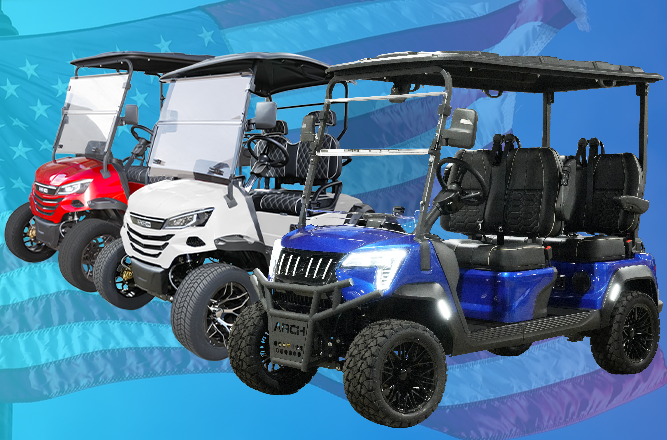 Rolling into the 4th: How ARCH EV Golf Carts Steal the Show on Independence Day