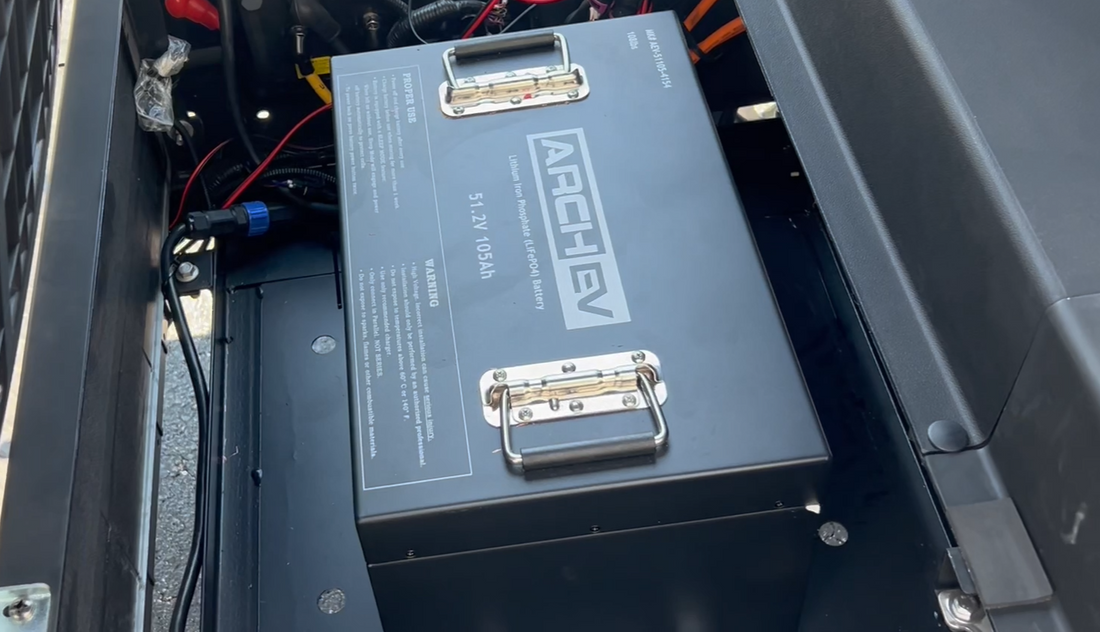 More on Golf Cart Batteries: Why ARCH EV Only Uses Advanced Lithium Technology