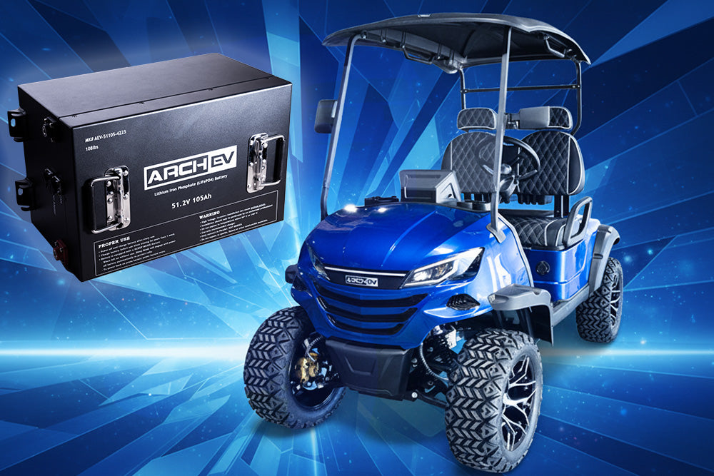 Lithium vs. Lead-Acid Batteries: Why Lithium Is the Future for ARCH EV Carts