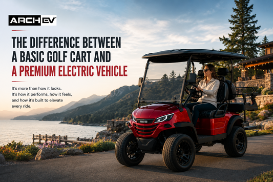 The Difference Between a Basic Golf Cart and a Premium Electric Vehicle