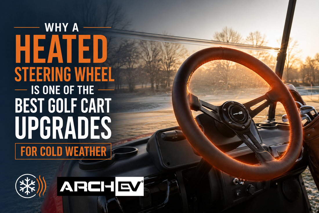 Why a Heated Steering Wheel Is One of the Best Golf Cart Upgrades for Cold Weather