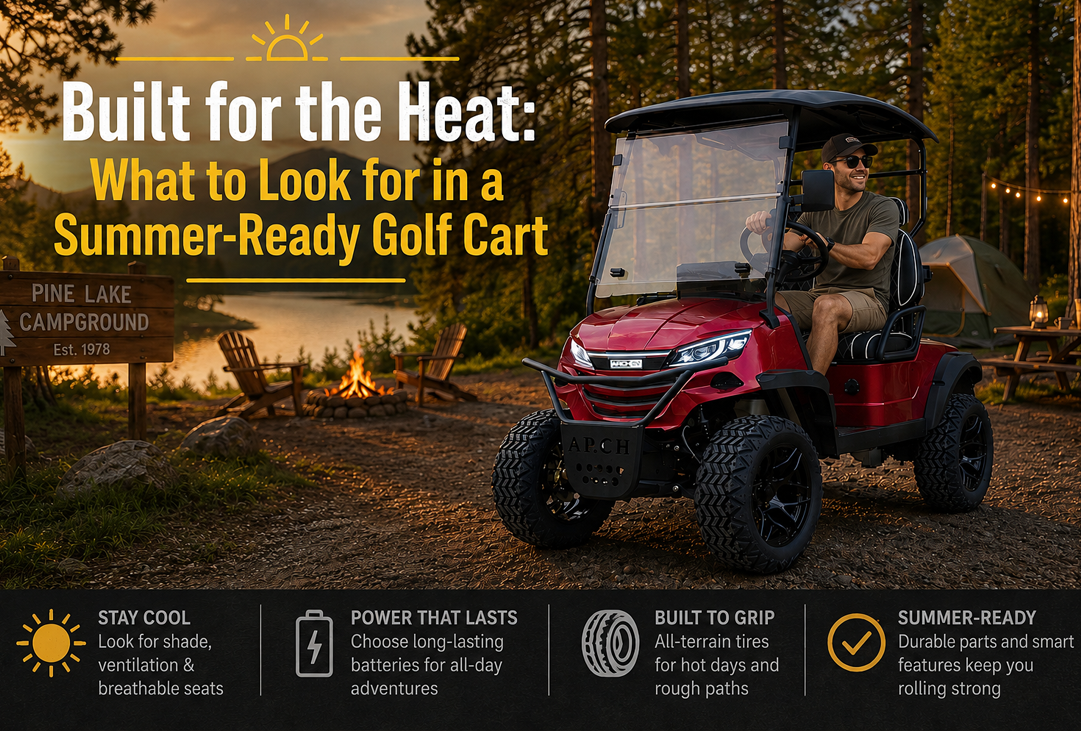 Built for the Heat: What to Look for in a Summer-Ready Golf Cart