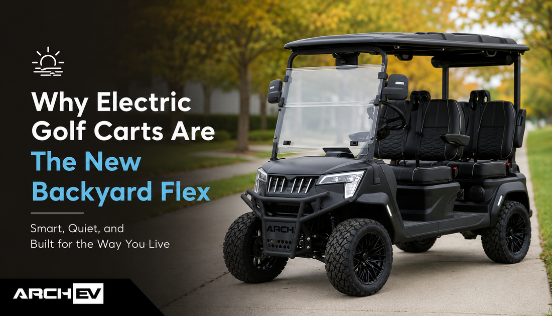 Why Electric Golf Carts Are the New Backyard Flex (Without Being Loud About It)