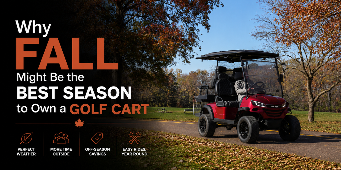 Why Fall Might Be the Best Season to Own a Golf Cart