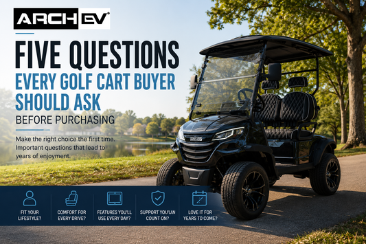Five Questions Every Golf Cart Buyer Should Ask Before Purchasing