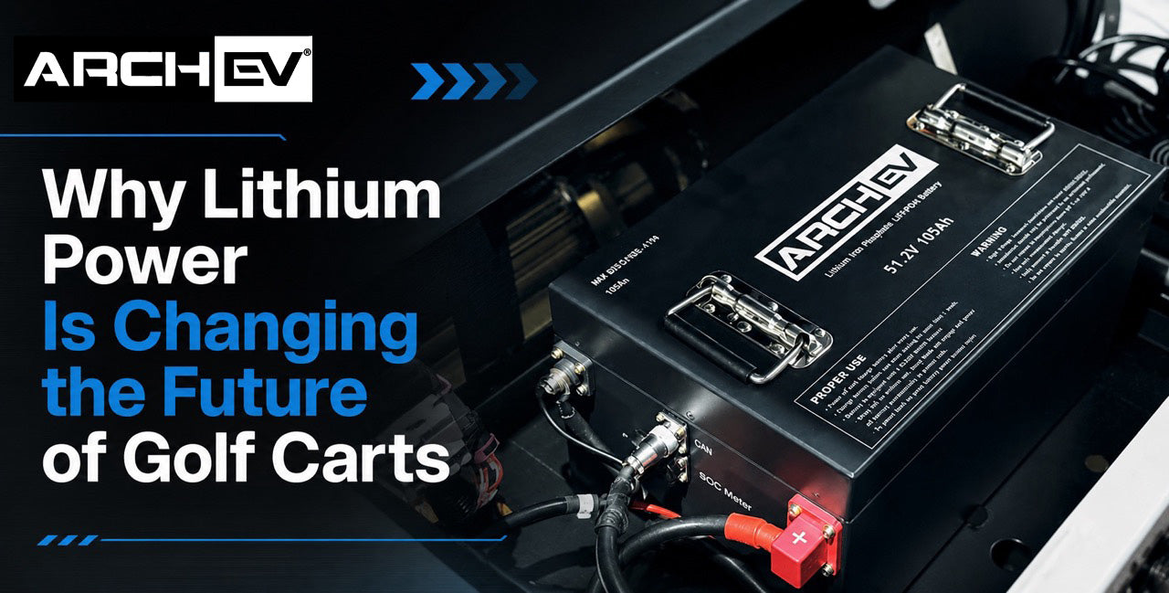 Why Lithium Power Is Changing the Future of Golf Carts