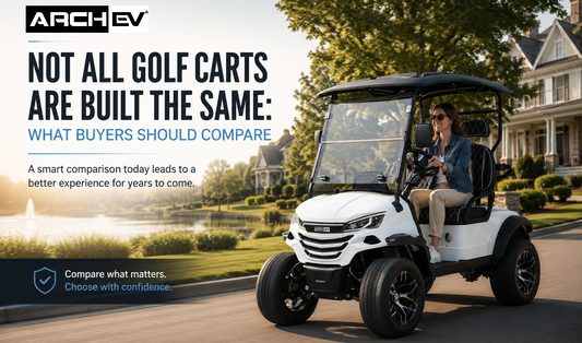Not All Golf Carts Are Built the Same: What Buyers Should Compare