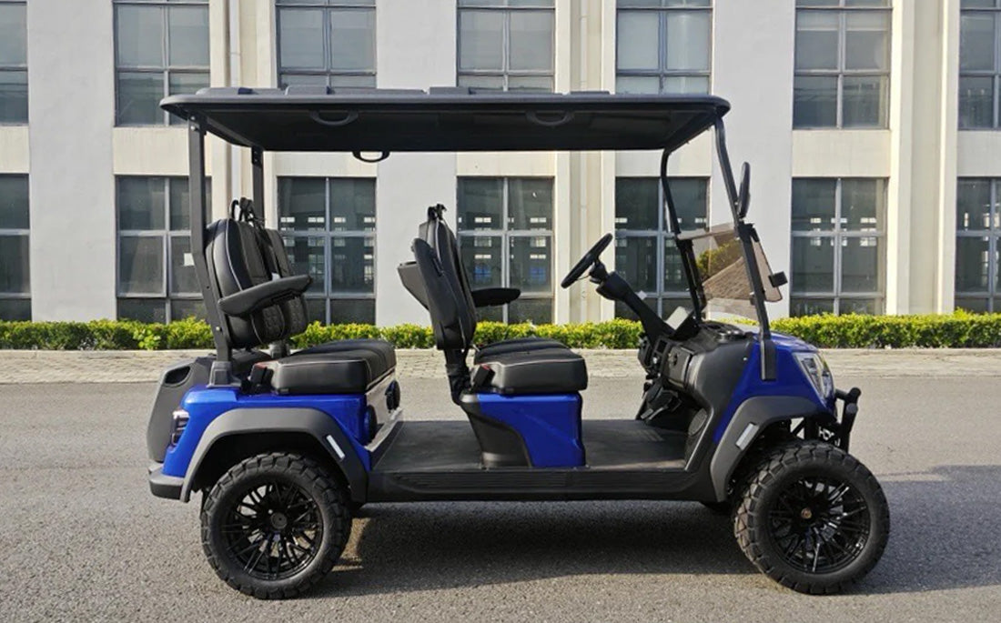 A4-4F Metallic Blue Side-View