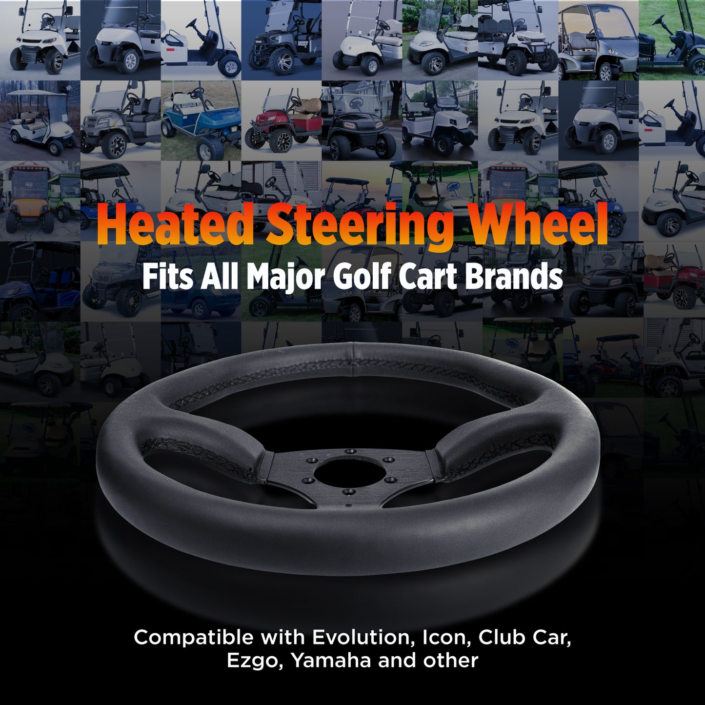 Heated Steering Wheel Full Conversion Kit